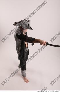 16 JACK DEAD PIRATE STANDING POSE WITH SWORD